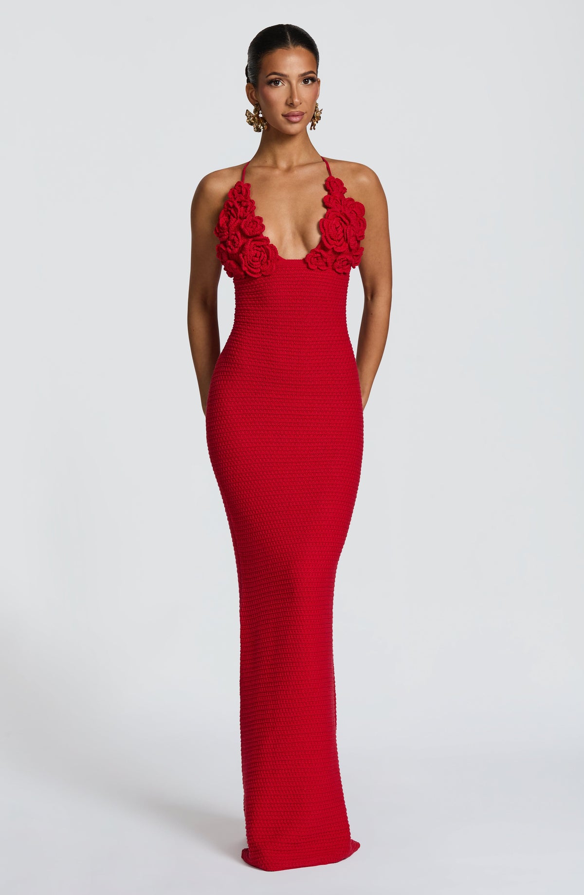 Celaena Maxi Dress - Red