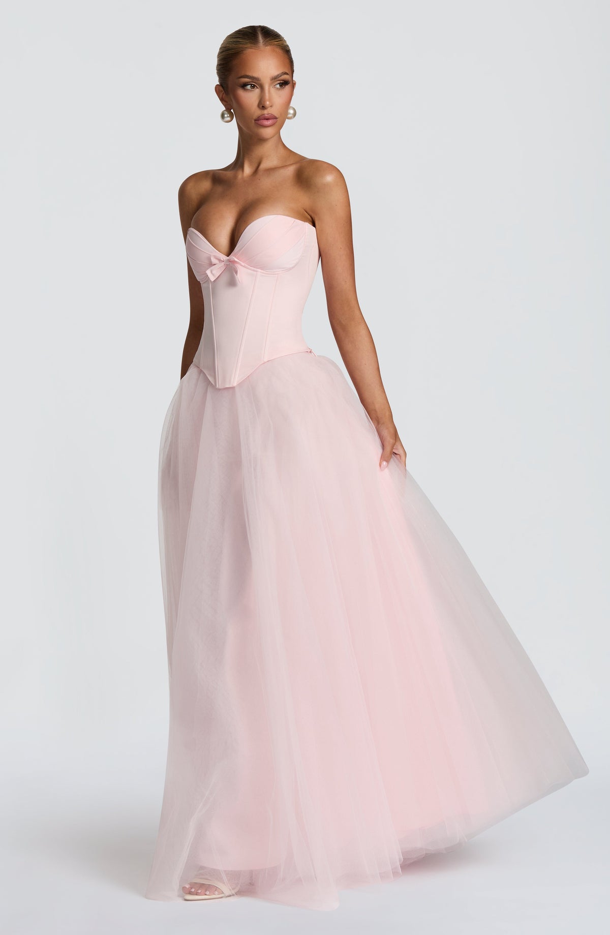 Ethel Maxi Skirt - Blush