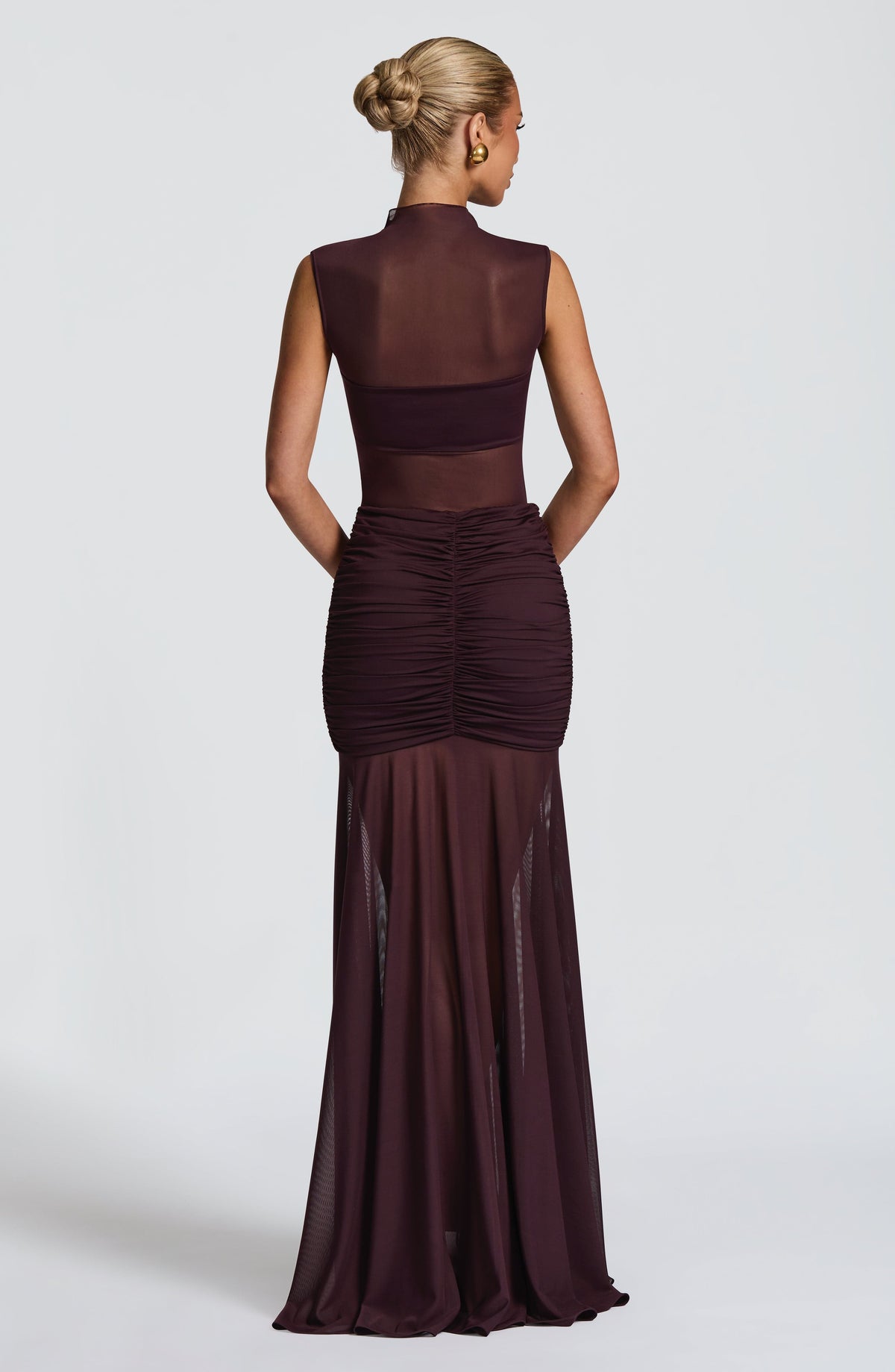 Fae Maxi Skirt - Plum