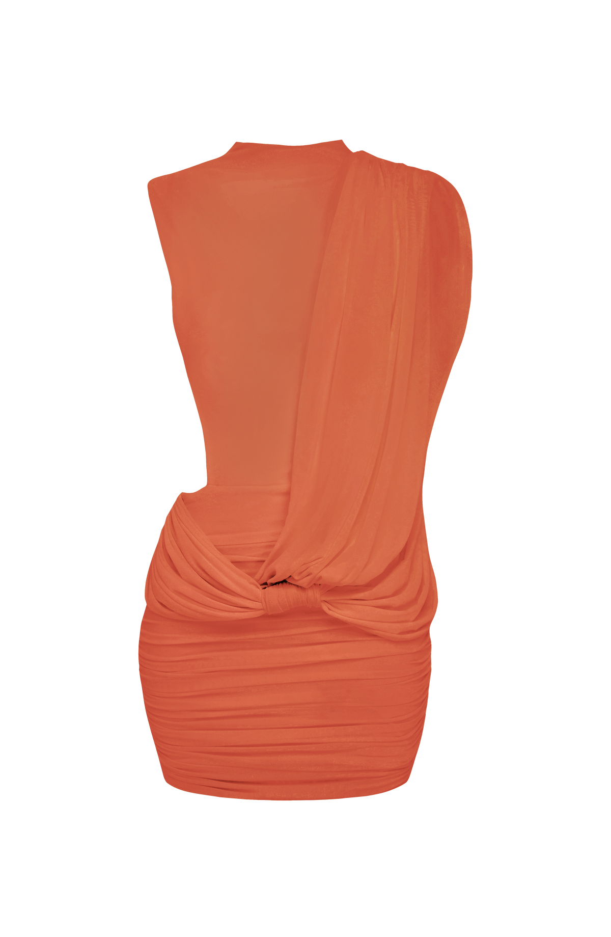 Mireya Mini Dress - Burnt Orange