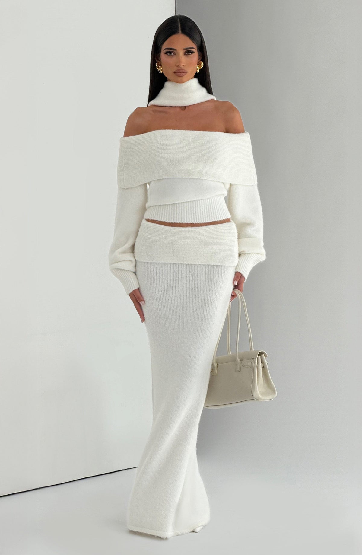 Andie Maxi Skirt - Ivory