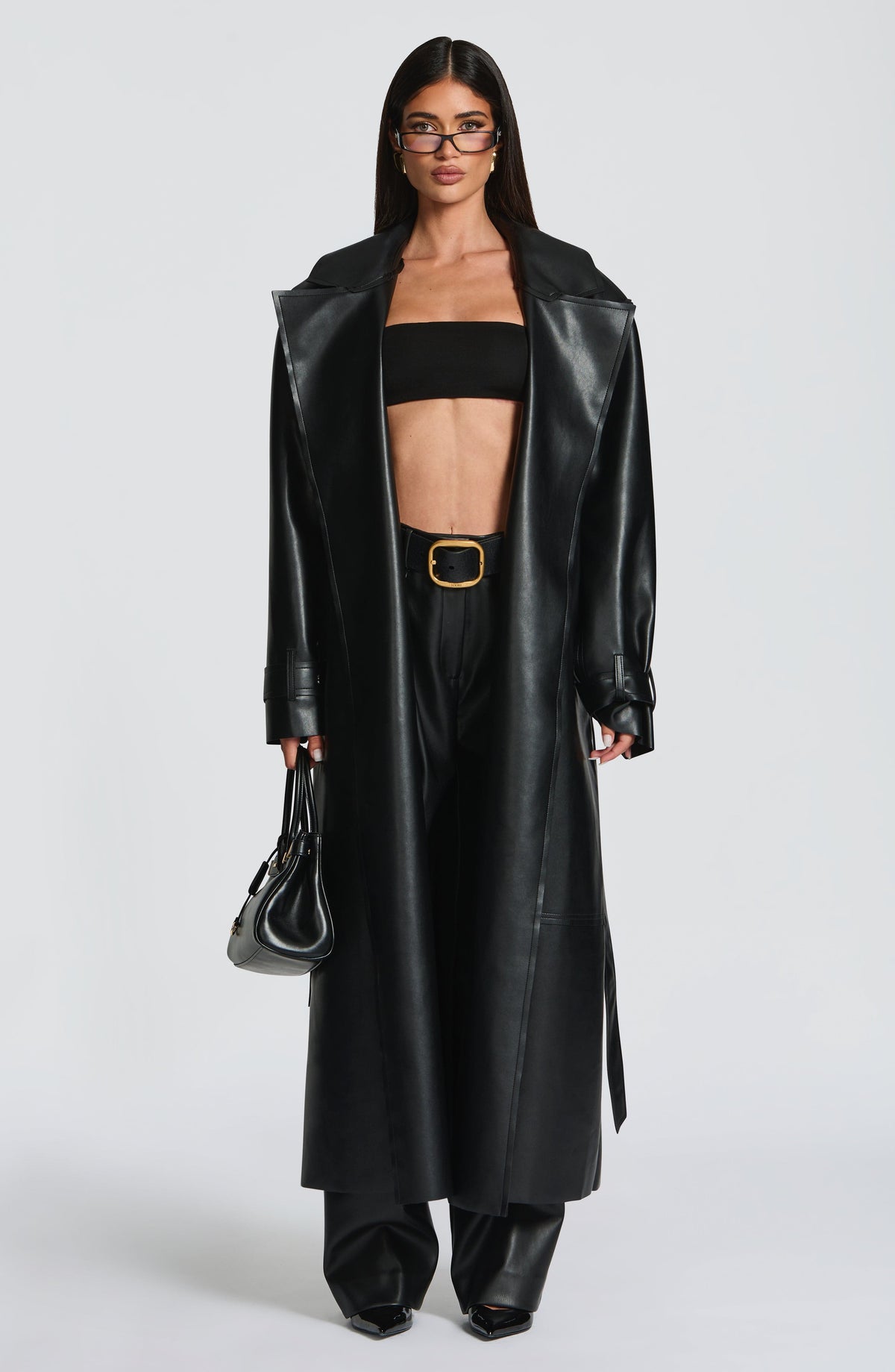Bridget Trench Coat - Black
