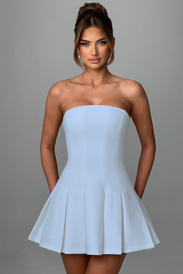 Bryony Mini Dress - Blue
