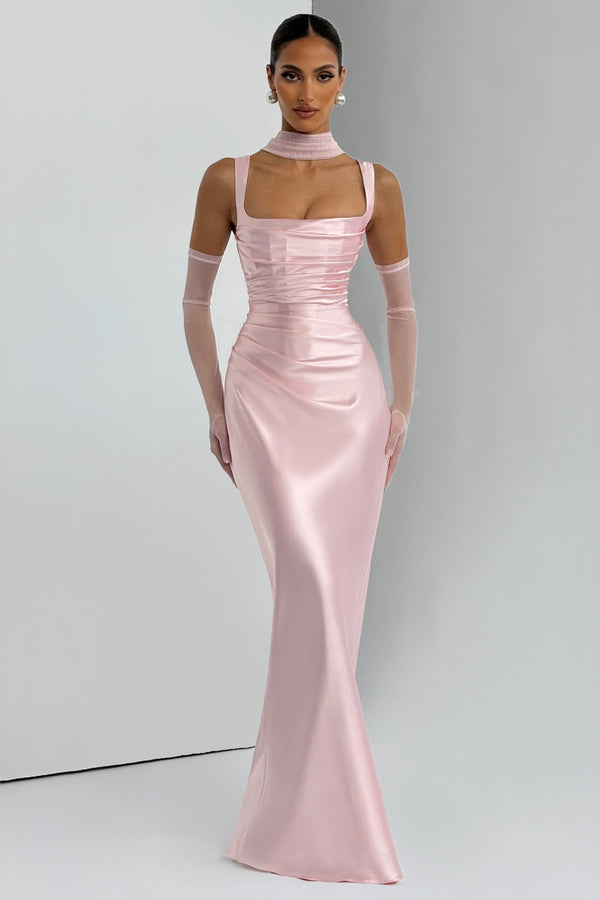 Calanthe Maxi Dress - Blush