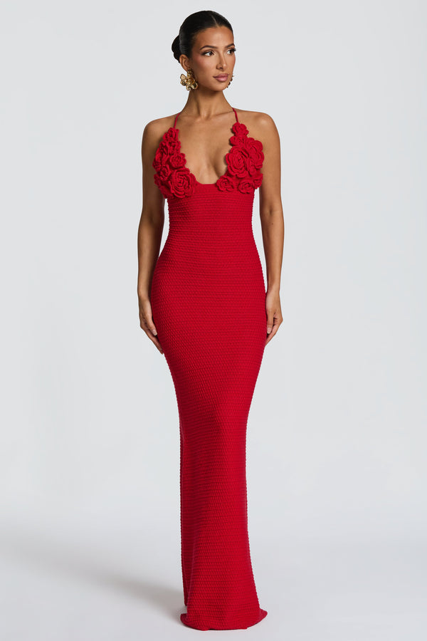 Celaena Maxi Dress - Red
