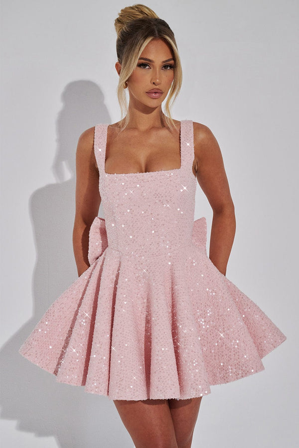 Dorothy Mini Dress - Blush