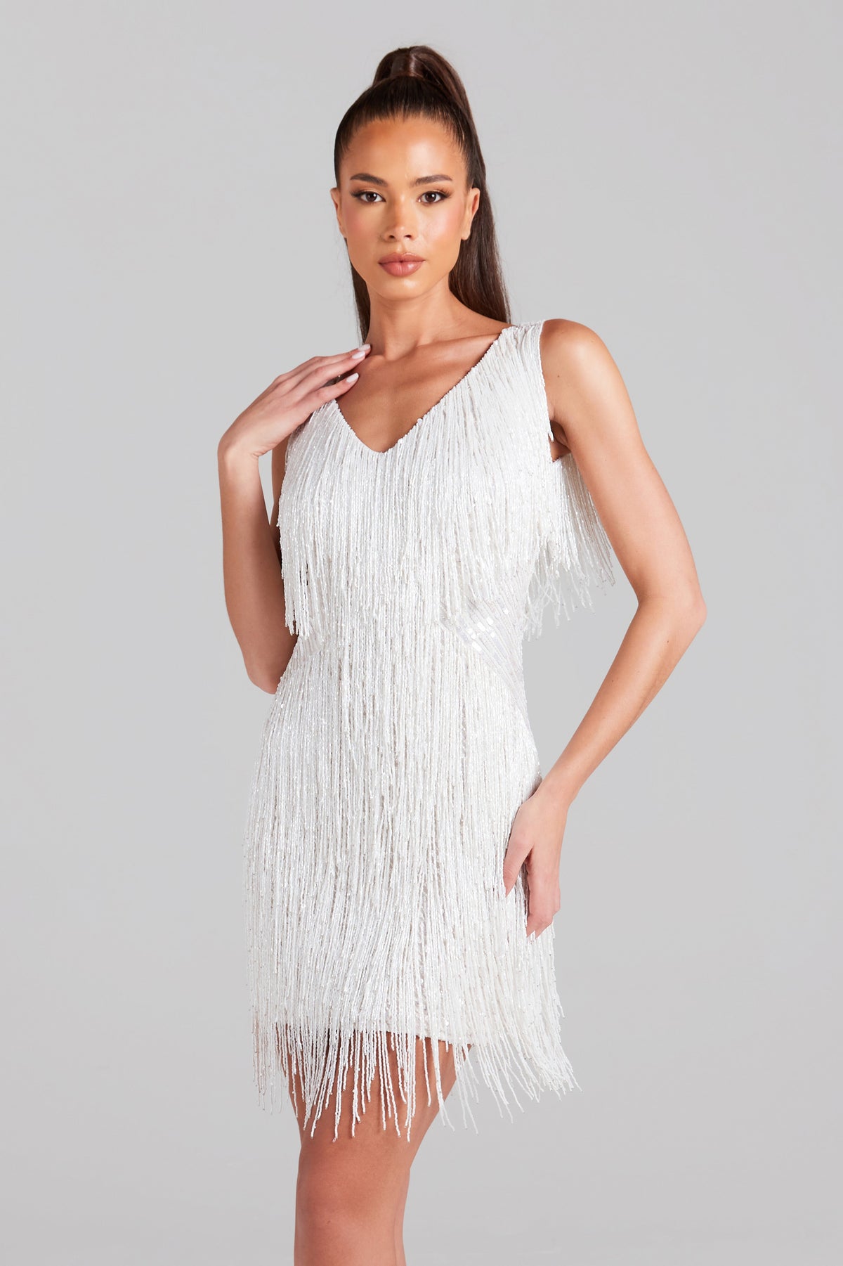 Ginevra Mini Dress - White