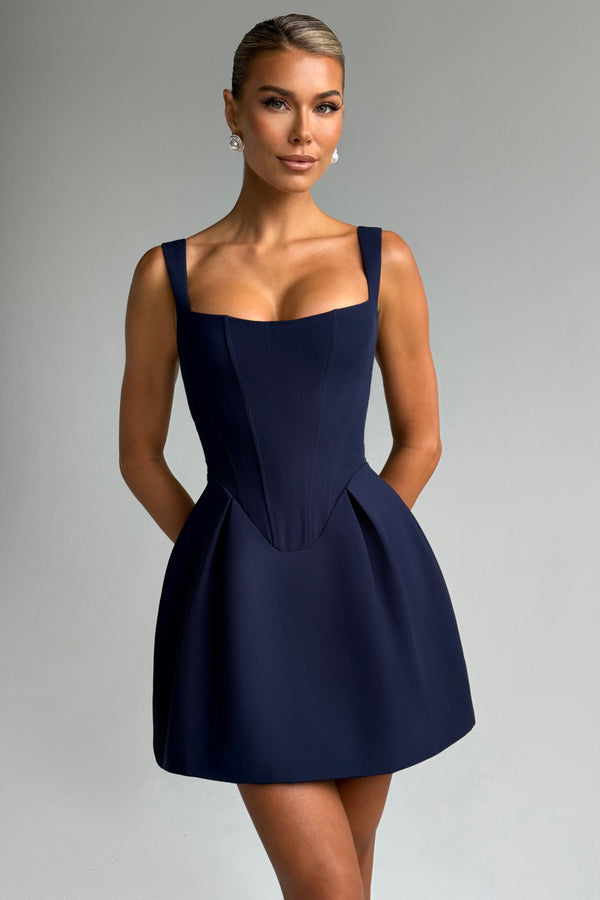 Janiyah Mini Dress - Navy