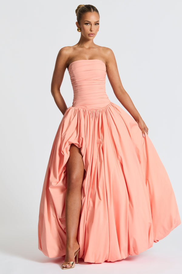 Jillian Maxi Dress - Peach