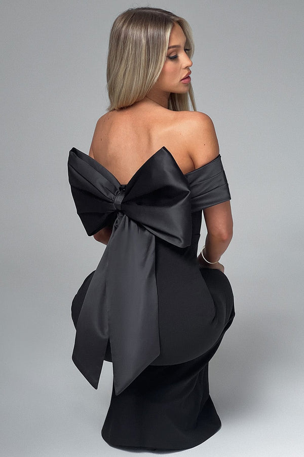 Joanna Maxi Dress - Black