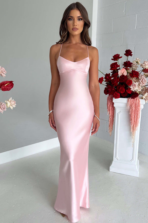 Malika Maxi Dress - Blush