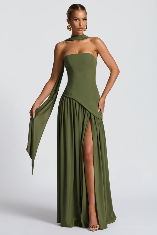 Maliyah Maxi Dress - Khaki