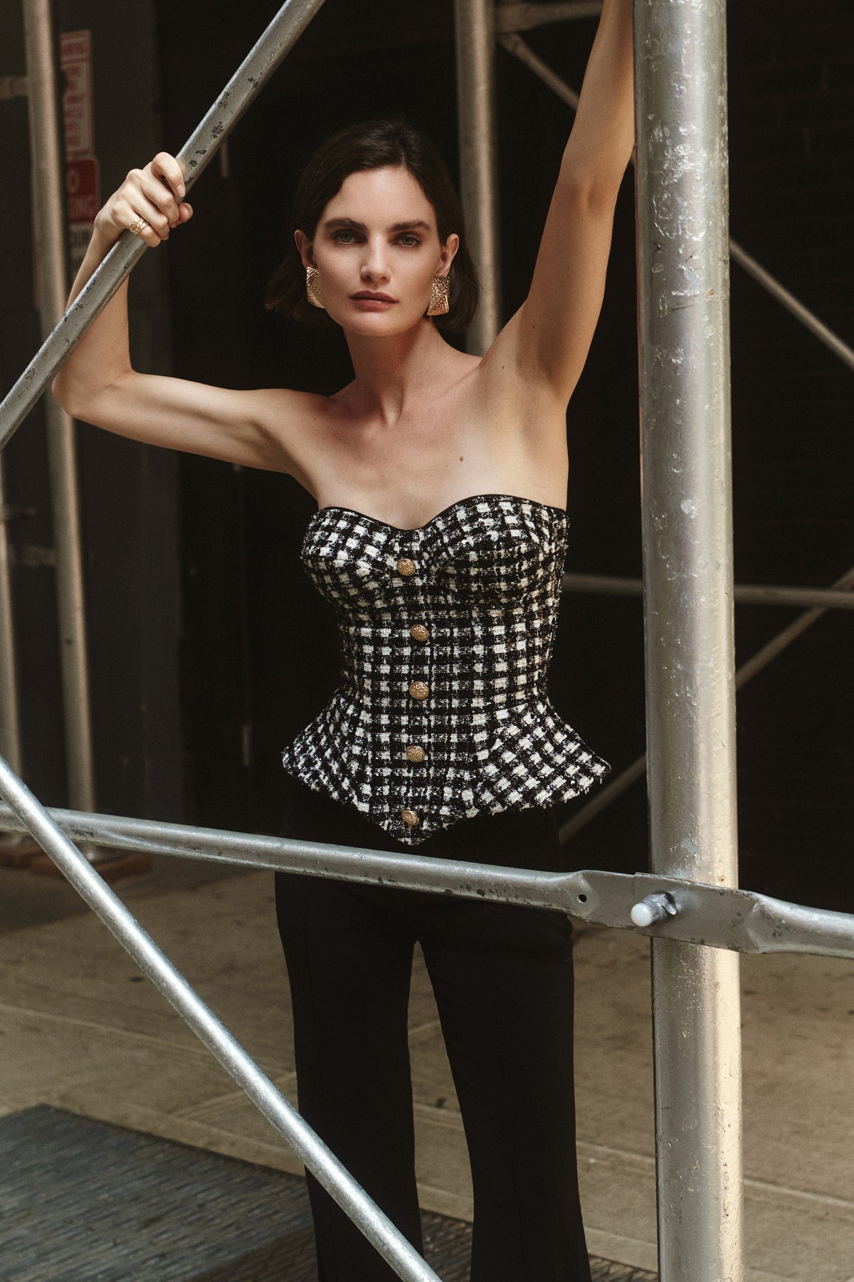 Maya Check Top